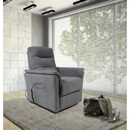 Poltrona Relax Urban Style SD213 in tessuto antimacchia di Imba Srl